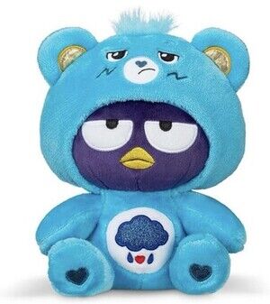 Sanrio Hello Kitty Care Bears Badtz-Maru Dressed Grumpy Bear 9" Plush IN HAND!